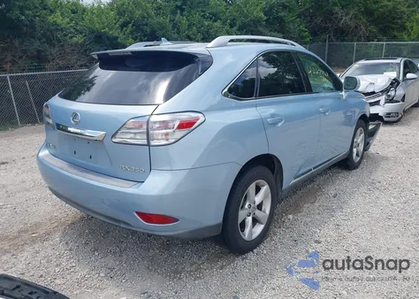 2010 Lexus Rx 350 from USA, damaged, VIN 2T2BK1BA3AC061568